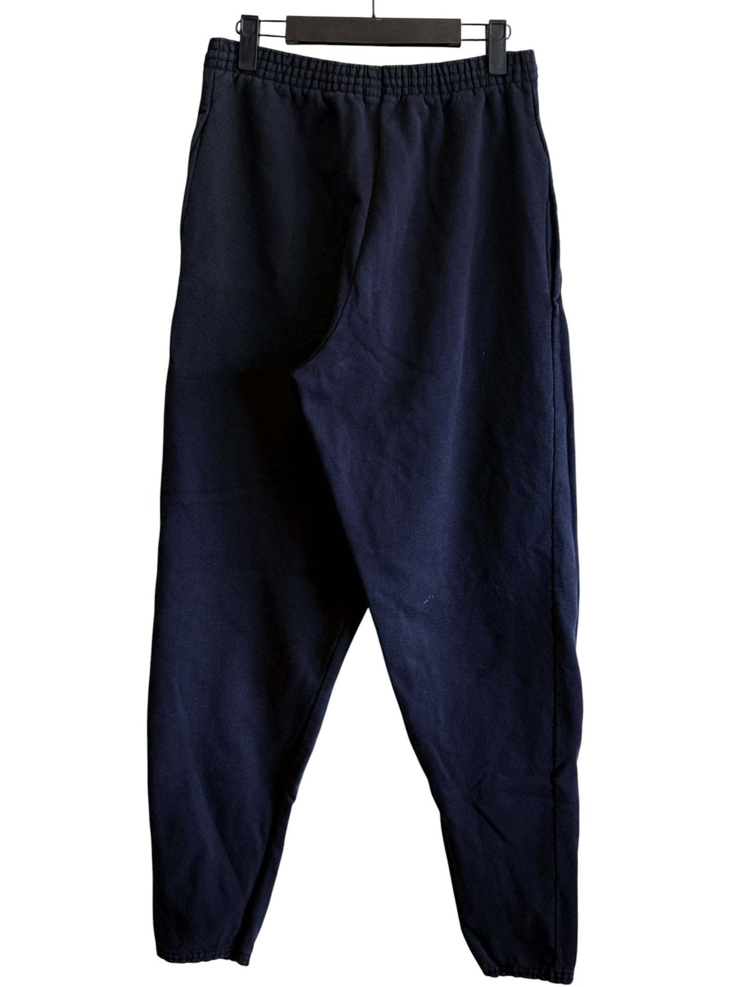 Vintage 80's Nike Silver Tag Black Swoosh Logo Sweatpants Size Medium