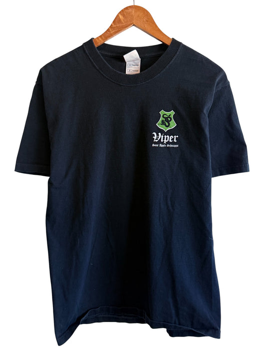 Vintage 90's Viper Sour Apple Schnapps Liquor Graphic Tee Size Large