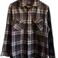 Vintage 70's Pendleton Wool Brown Board Shirt Size Large