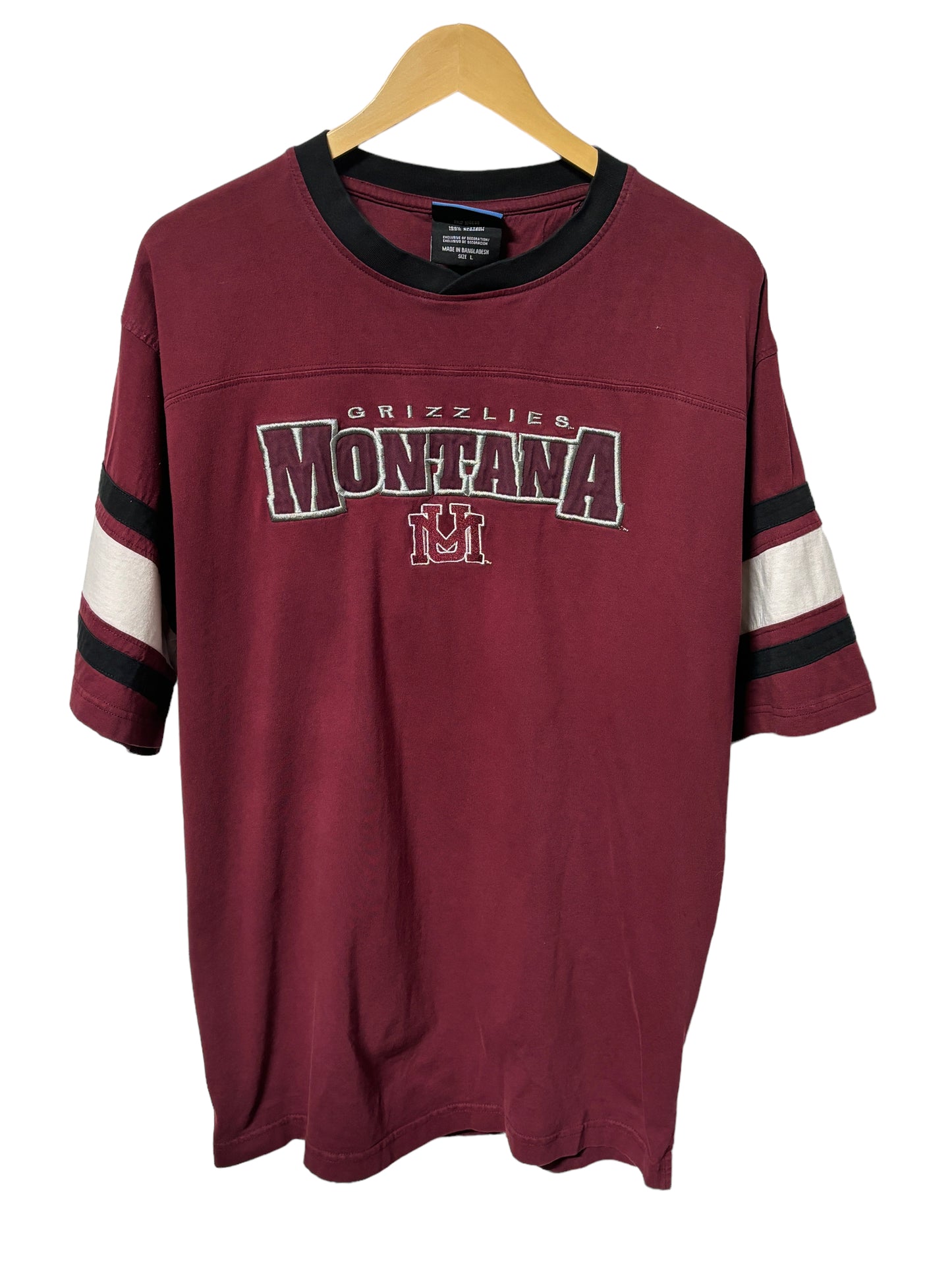 Vintage 00's University of Montana Grizzlies Graphic Tee Size Large
