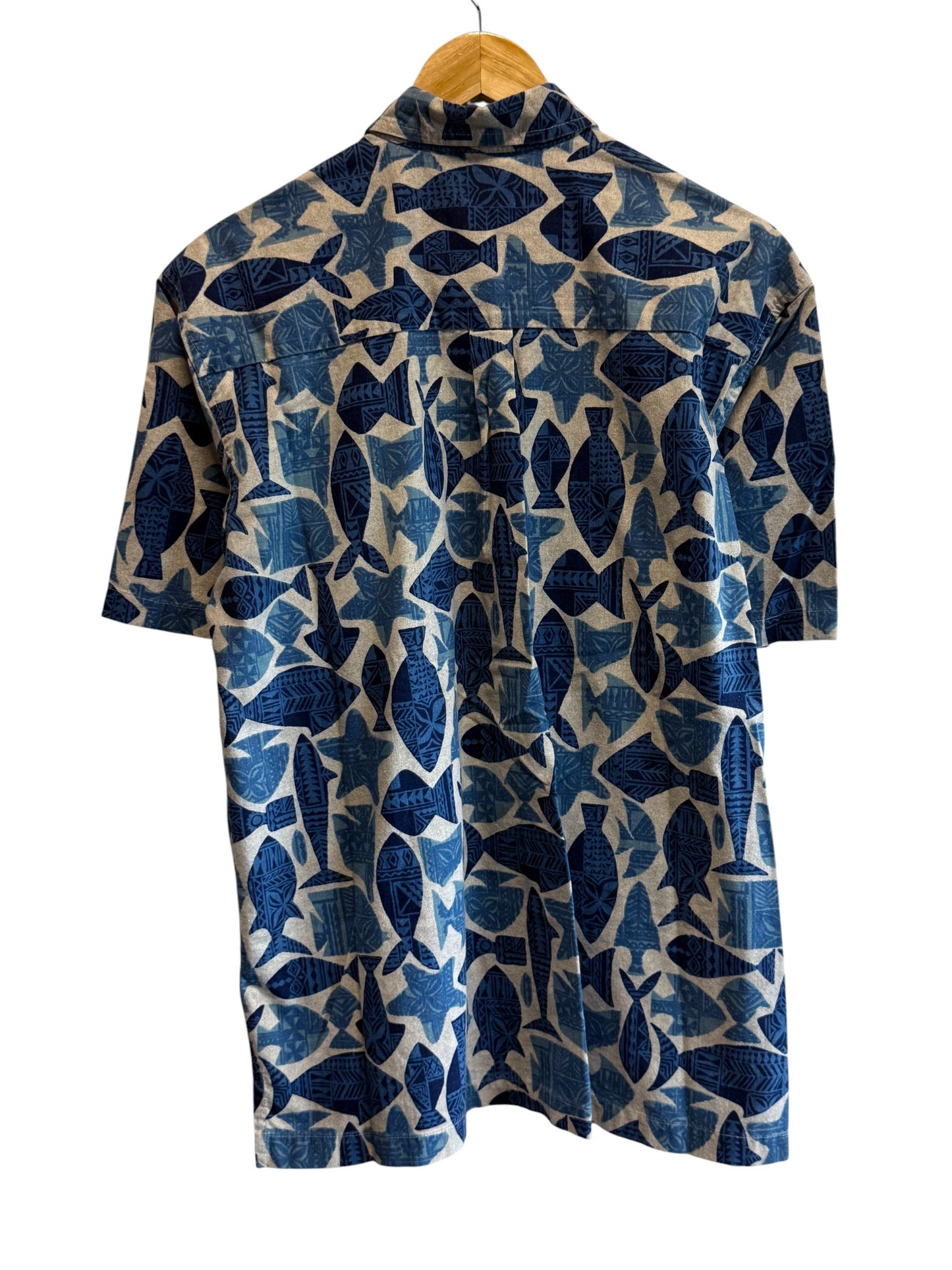 Vintage 90's Fast Breakers Hawaiian Vacation Button Up Shirt Size Large