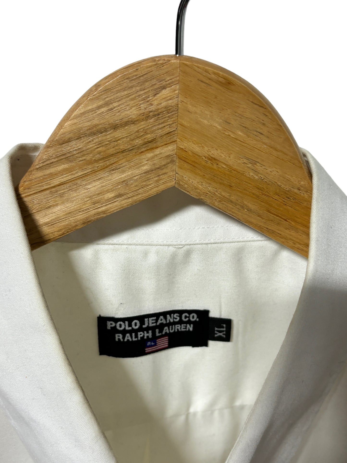 Vintage 90's Polo Ralph Lauren Short Sleeve Polo Bear Button Up Shirt Size XL