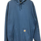 Carhartt Loose Fit Blue Classic Hoodie Size XL Tall