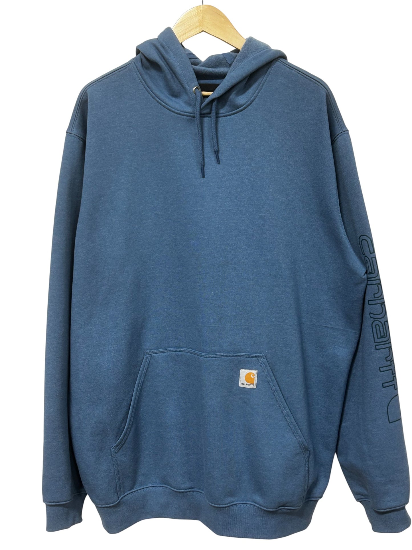 Carhartt Loose Fit Blue Classic Hoodie Size XL Tall