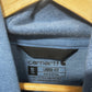Carhartt Loose Fit Blue Classic Hoodie Size XL Tall