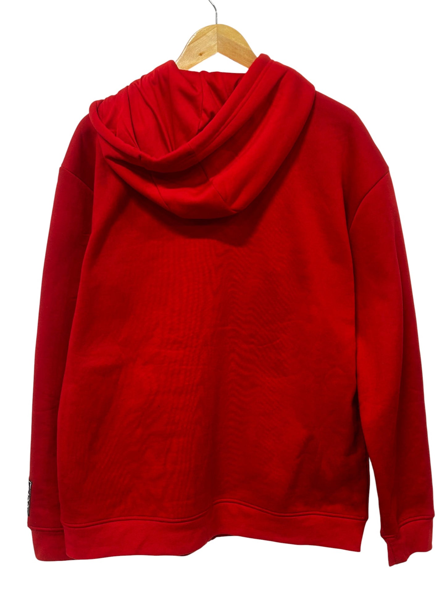 Vintage Y2K Ecko Unlimited Classic Logo Red Zip Up Hoodie Size XL