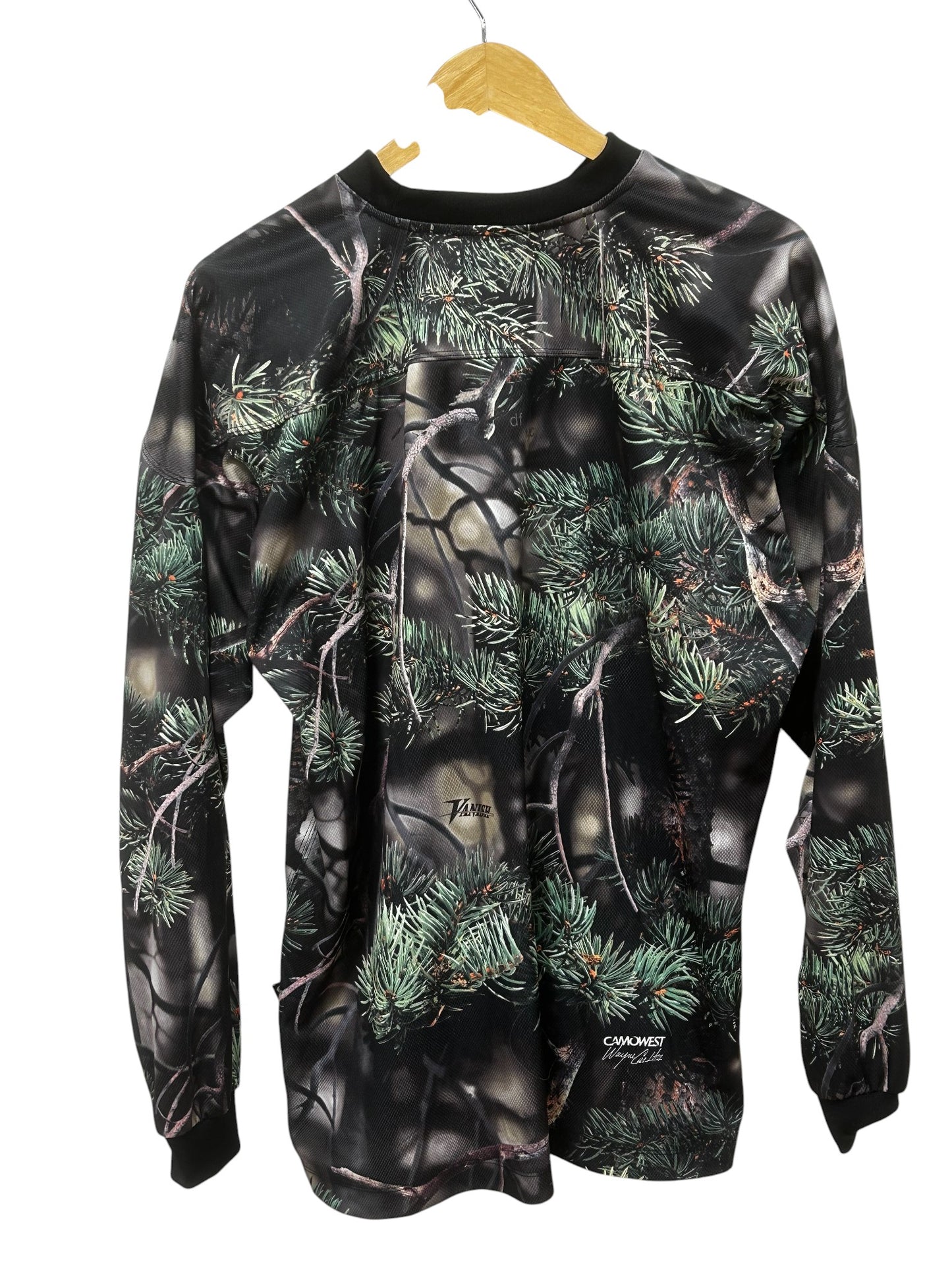 Vintage Dickies Woodland Hunting Long Sleeve Camo Shirt Size XL