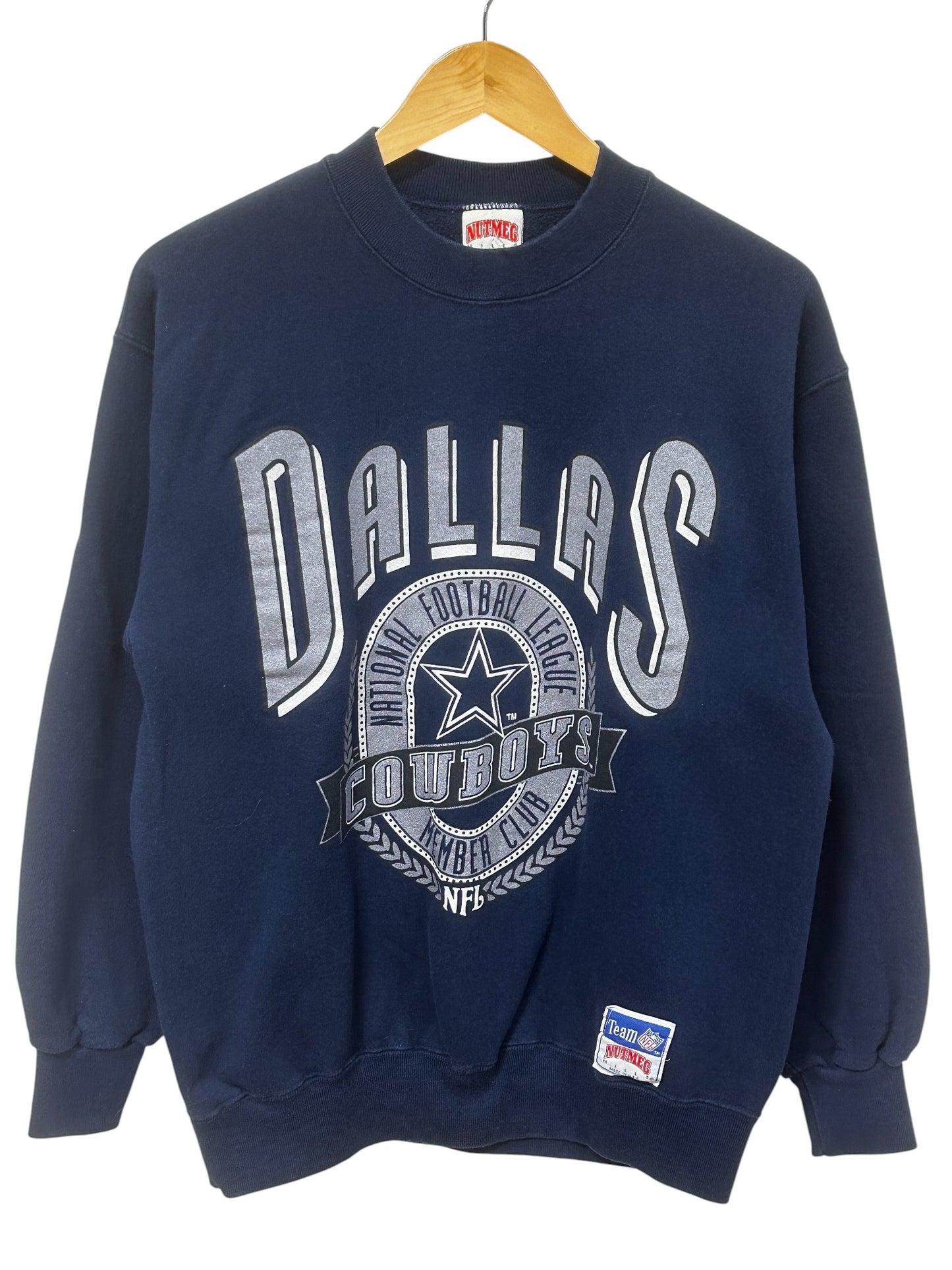Vintage 90's Nutmeg Dallas Cowboys NFL Sweater Size Large