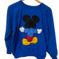 Vintage 80's Disney Mickey Mouse Cartoon Sweater Size Small