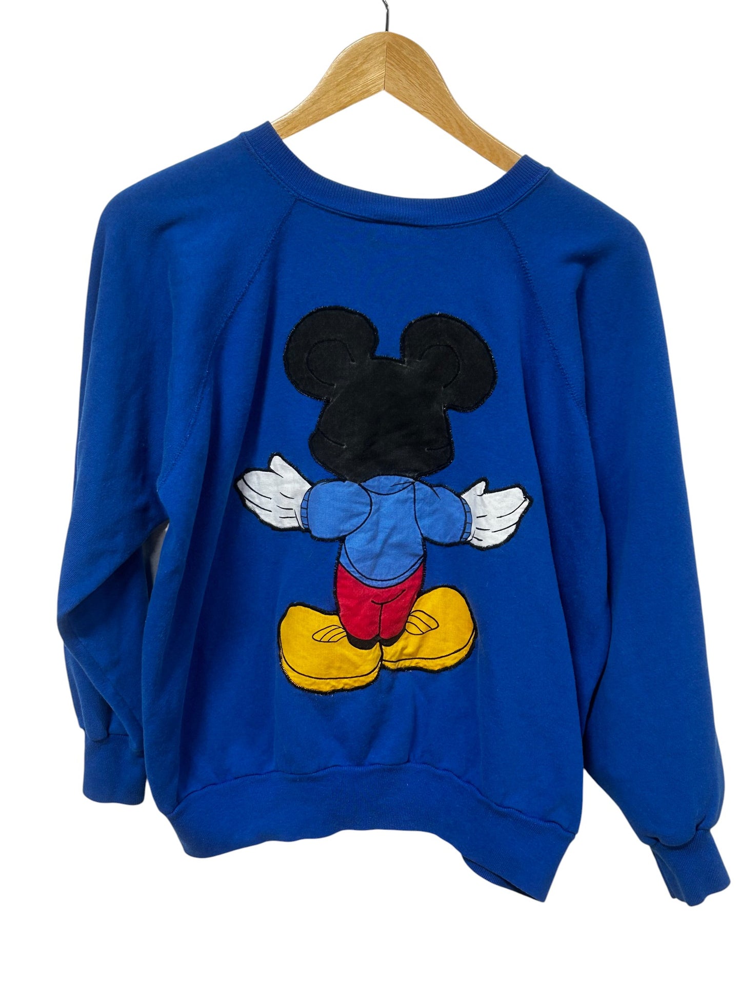 Vintage 80's Disney Mickey Mouse Cartoon Sweater Size Small
