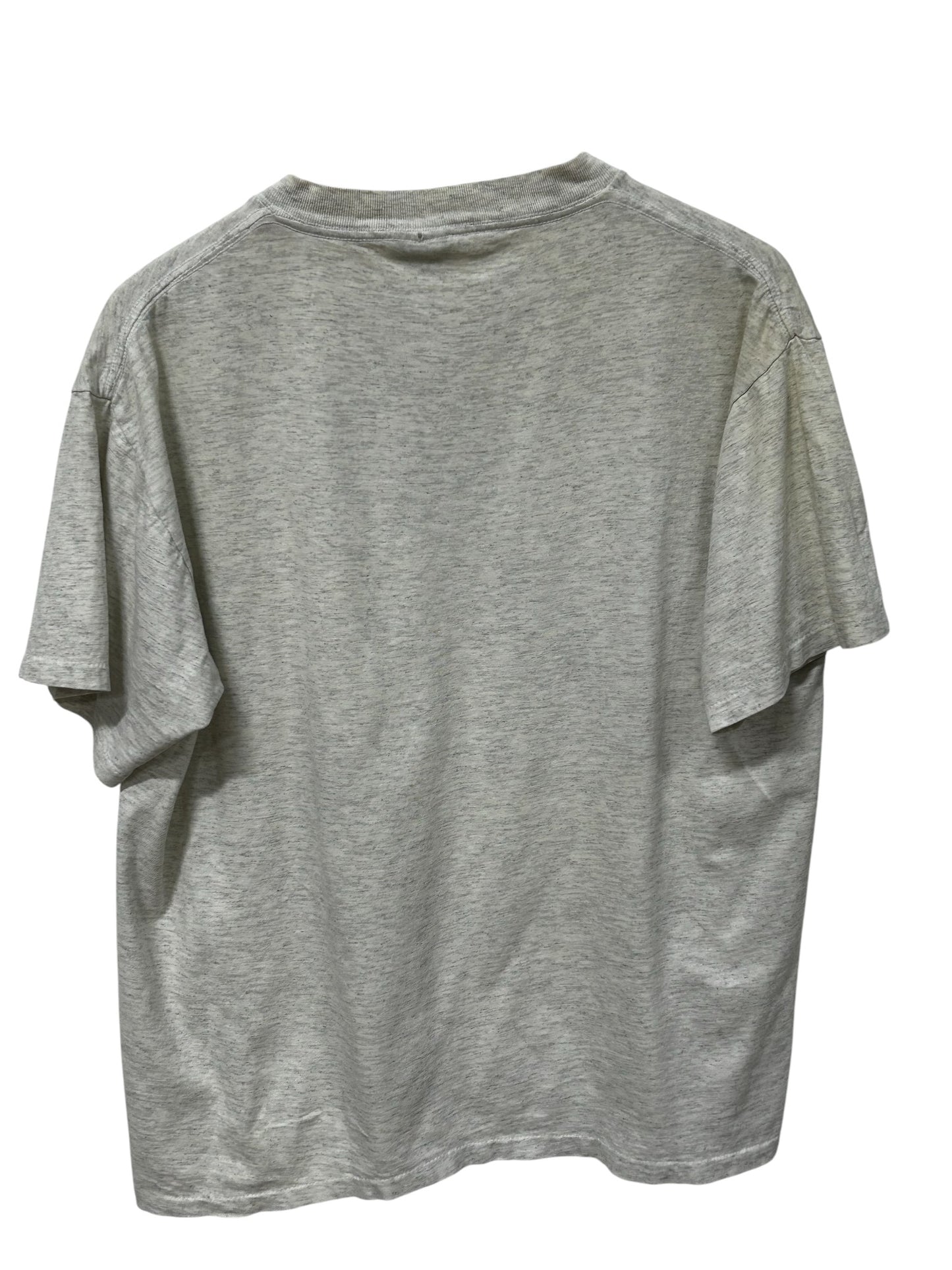 Vintage 90's Walk Softly Carry Big Fish Graphic Tee Size Large