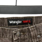 Wrangler Riggs Brown Workwear Cargo Carpenter Pants Size 33x31
