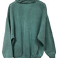 Vintage 90's Santa Barbara Overdyed Green Sweater Size Large