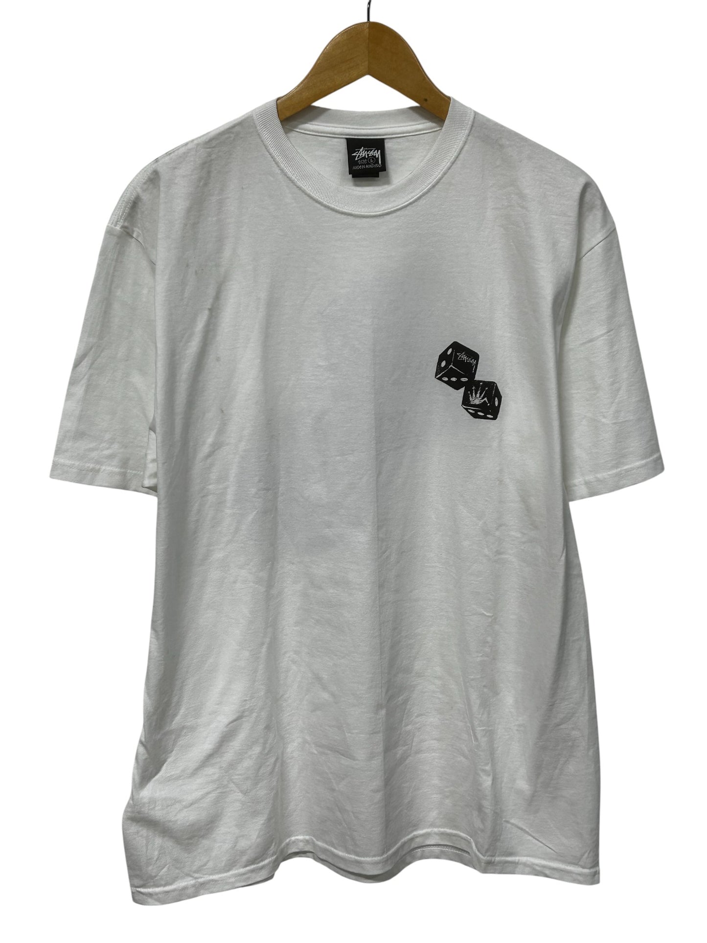 Stussy Dice Graphic Tee Size Large
