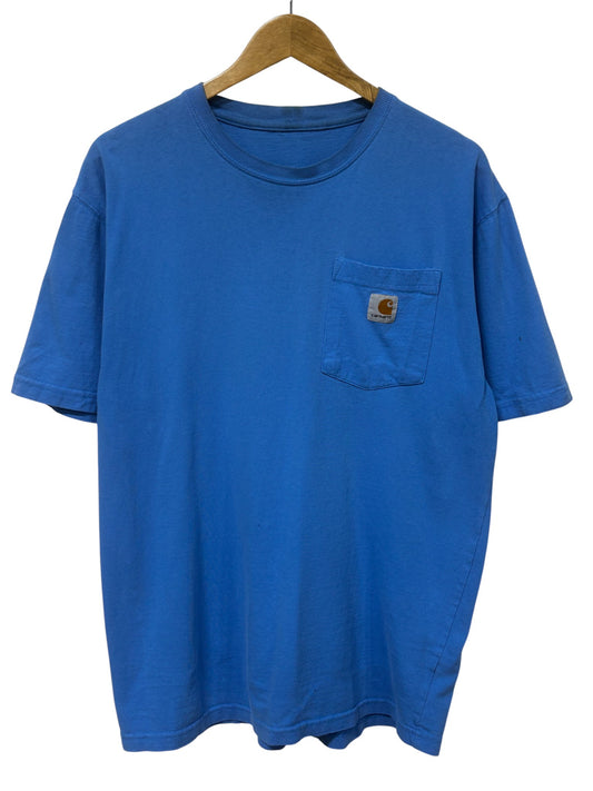 Carhartt Blue Pocket Tee Size Large