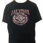 Harley Davidson Las Vegas Biker Graphic Tee Size Large