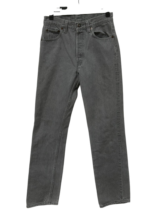 Vintage 90's Levi's 501 Made in USA Grey Denim Jeans Size 27x30