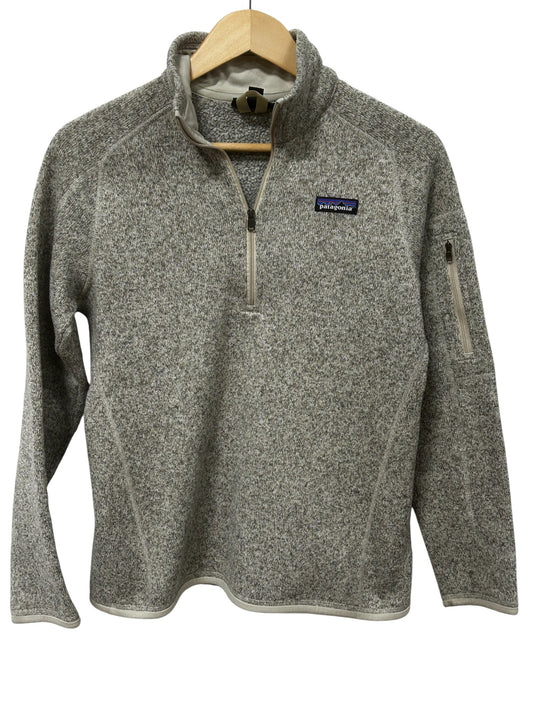 Patagonia Better Sweater Grey Quarter Zip Size Medium