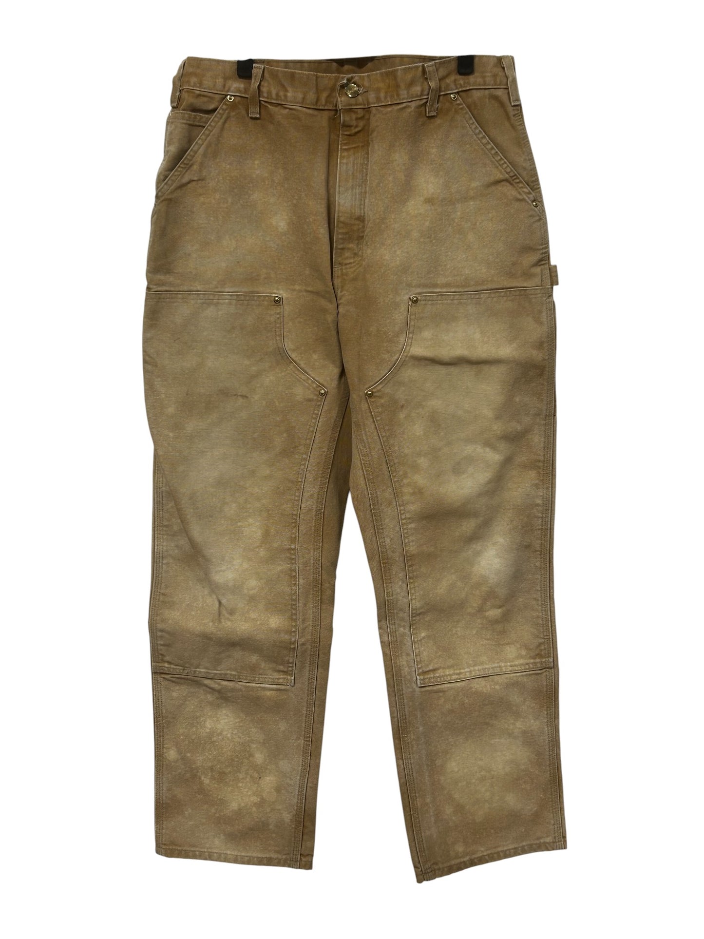 Carhartt Brown Double Knee Carpenter Pants Size 32x32