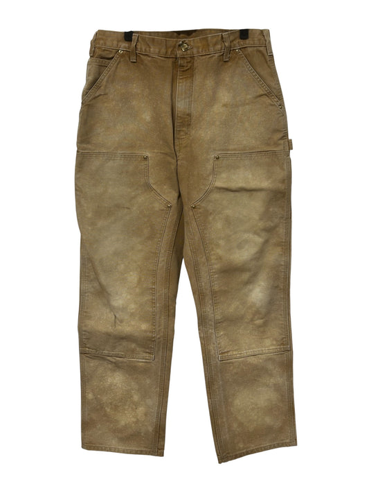 Carhartt Brown Double Knee Carpenter Pants Size 32x32