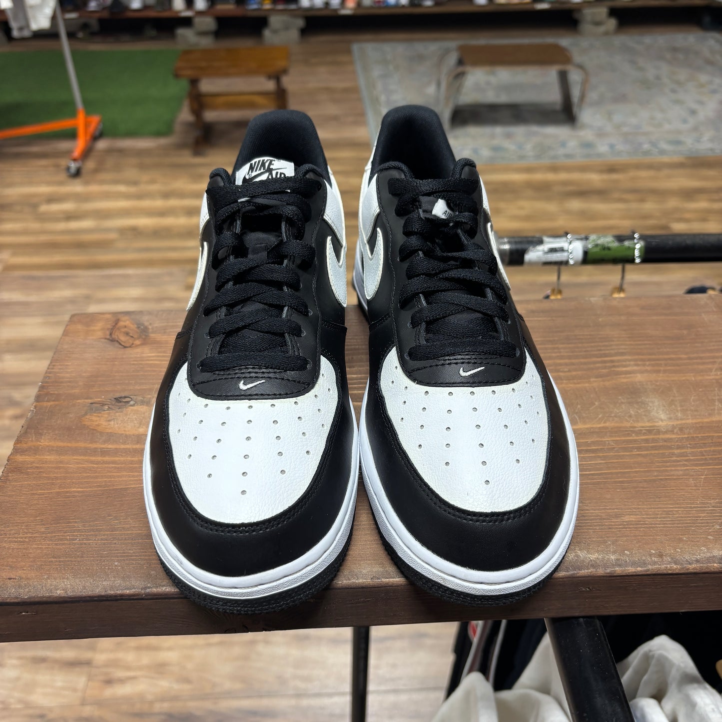 Nike Air Force 1 Low 'Black White' Size 10