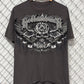Y2K Hellanbach Affliction Style Skull Graphic Tee Size XL