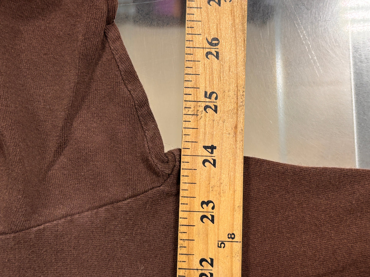 Y2K Quiksilver Boarding Company Brown Graphic Tee Size XL