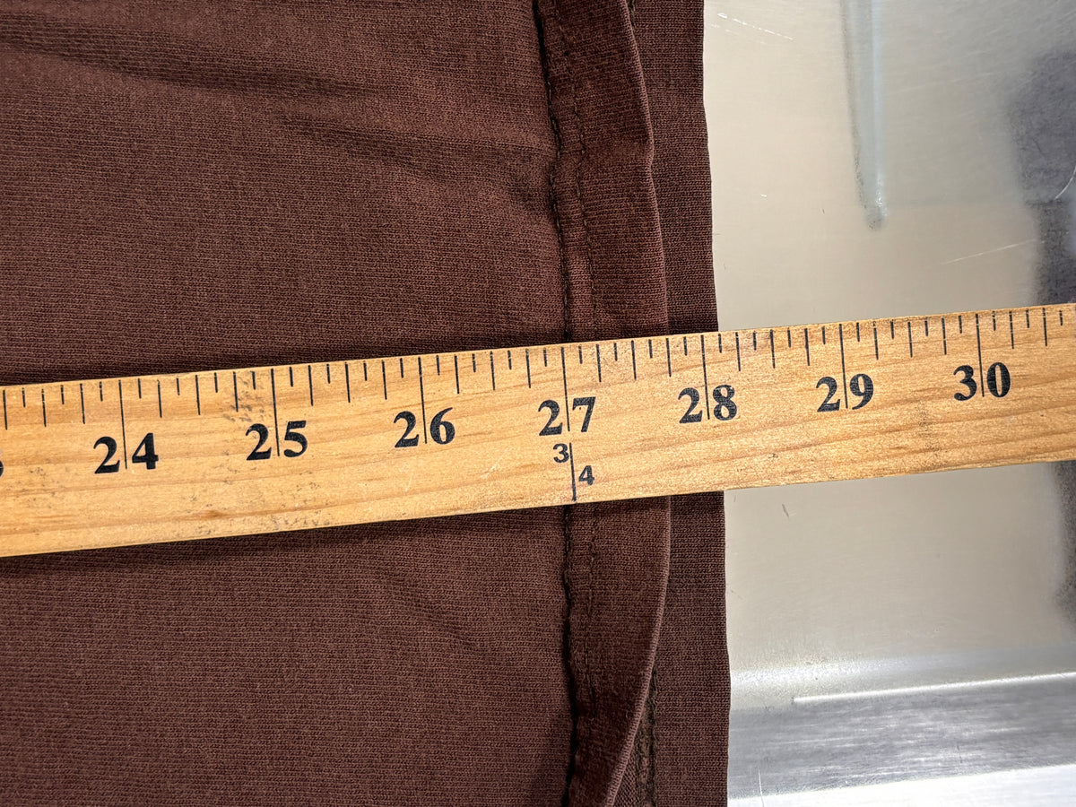 Y2K Quiksilver Boarding Company Brown Graphic Tee Size XL