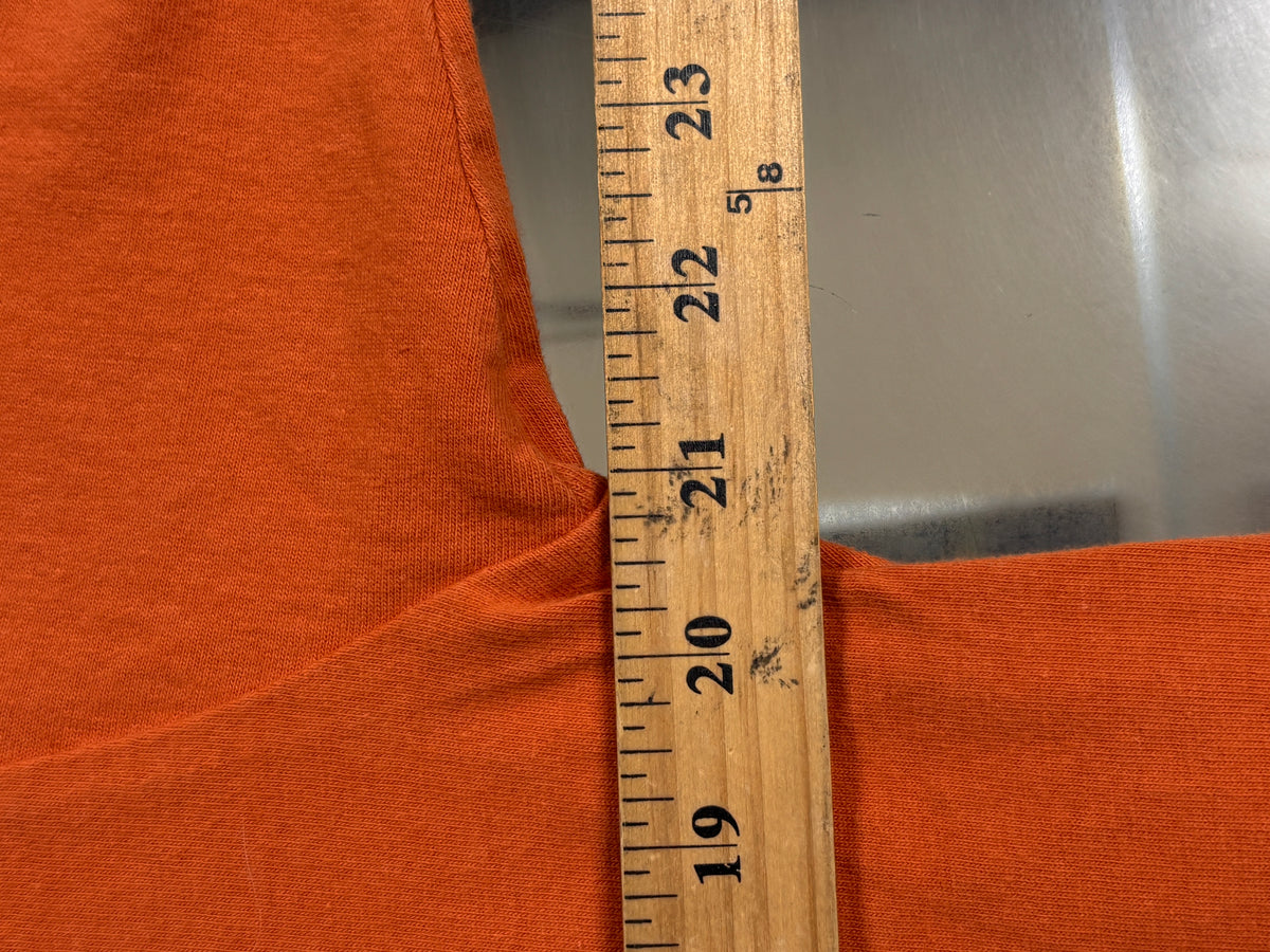 Y2K Harley Davidson Sturgis Biker Rally Orange Graphic Tee Size Large