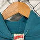 Vintage 1993 Nutmeg Miami Dolphins NFL Teal Blue Hoodie Size Medium