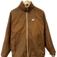 Nike Big Swoosh Reversible Boa Jacket Brown Size XL