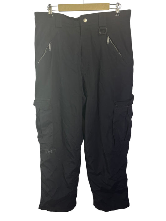 Vintage Black Snowboarding Pants Size XL (34-36)