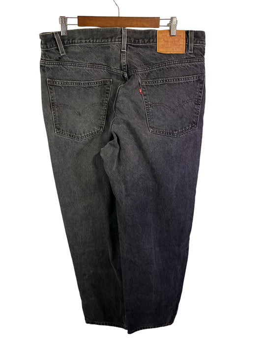 Vintage Levi's 505 Black Denim Jeans Size 37x30