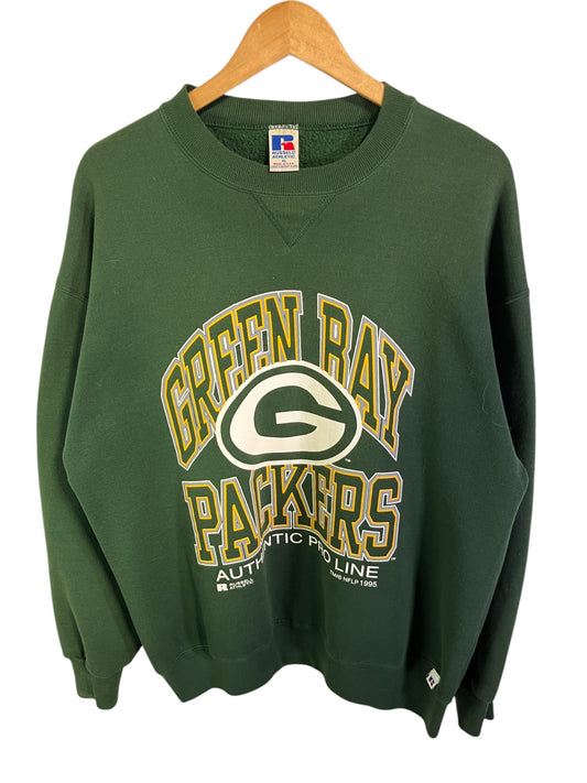 Vintage 90's Russell Athletic Green Bay Packers Crewneck Size XL