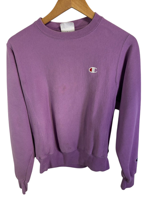 Vintage 00's Champion Reverse Weave Purple Crewneck Size XS