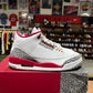 Jordan 3 'Cardinal' Size 8.5