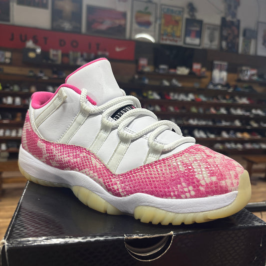 Jordan 11 Low 'Pink Snakeskin' Size 9.5W/8M