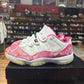Jordan 11 Low 'Pink Snakeskin' Size 9.5W/8M