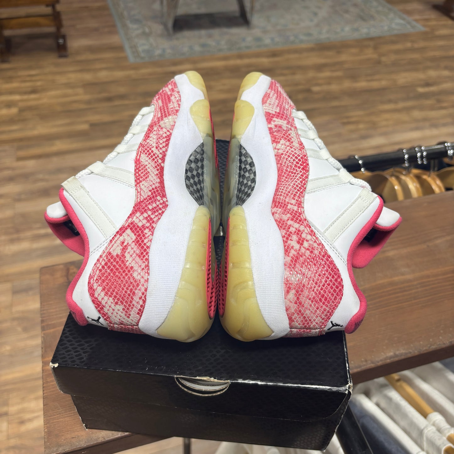 Jordan 11 Low 'Pink Snakeskin' Size 9.5W/8M