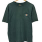 Carhartt Green Pocket Tee Size Large