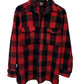 Vintage Woolrich Wool Hunting Jacket Buffalo Plaid Cruiser Size Large