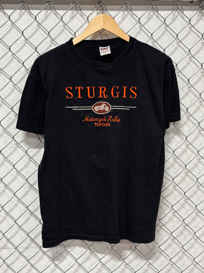 Vintage 1998 Sturgis Motorcycle Rally Harley Graphic Tee Size Medium