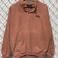 Vintage 90's Rocke Gear Overdyed Quarter Zip Pullover Sweater Size Large