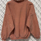 Vintage 90's Rocke Gear Overdyed Quarter Zip Pullover Sweater Size Large