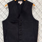 C. C. Filson Virgin Wool Style 20 Black Button Up Vest Size 42 XL