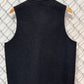 C. C. Filson Virgin Wool Style 20 Black Button Up Vest Size 42 XL