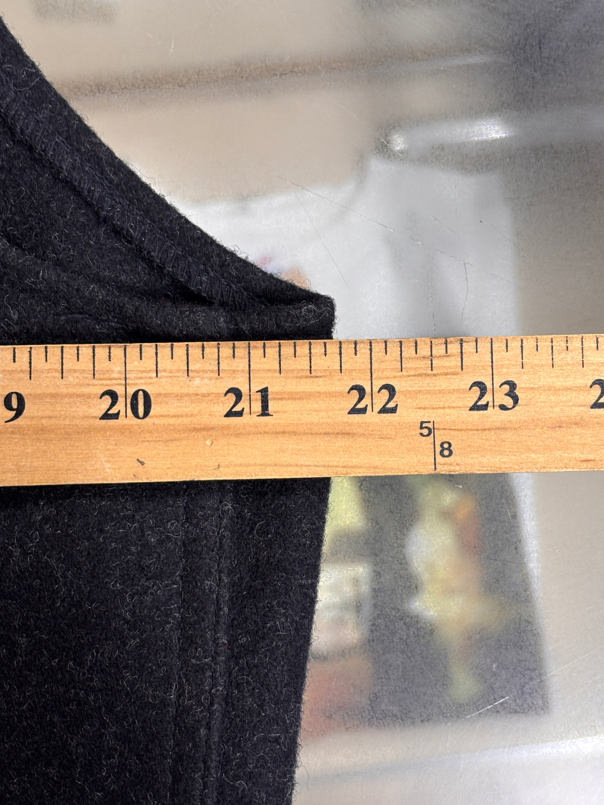 C. C. Filson Virgin Wool Style 20 Black Button Up Vest Size 42 XL
