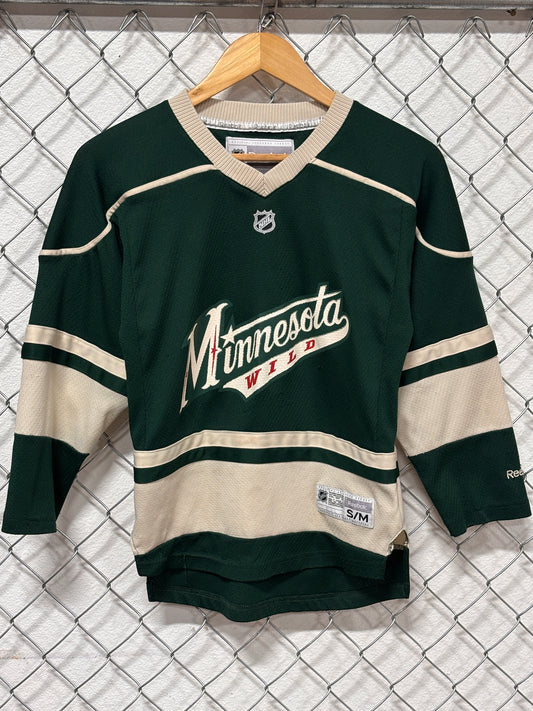 Vintage Reebok Minnesota Wild NHL Hockey Jersey Size S/M