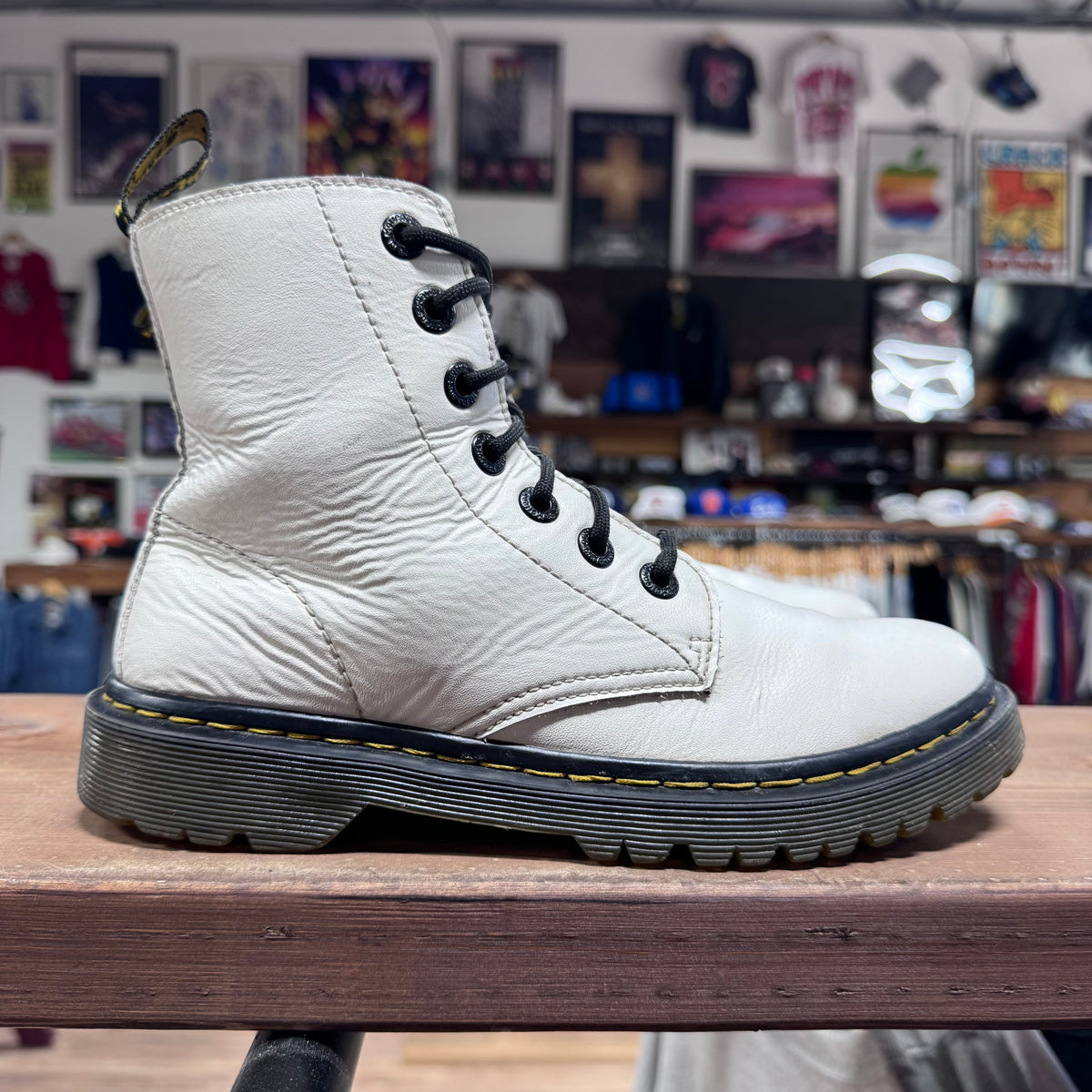 Doc Martens White Women's Boots Size 7