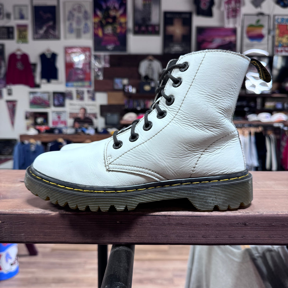 Doc Martens White Women's Boots Size 7